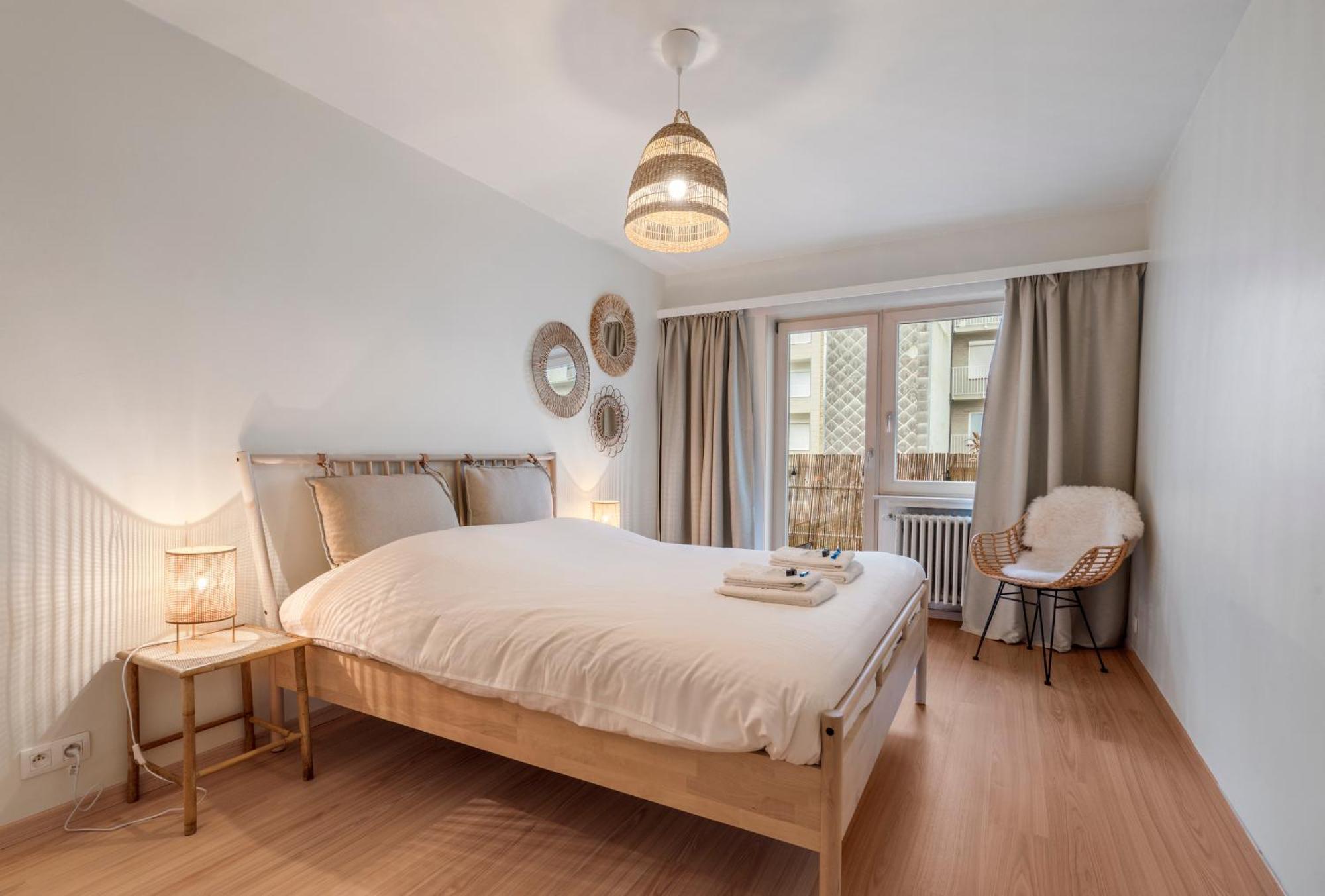 Apartment Beautiful Spacious 100m From The With 2 Terraces & Private Garage Box